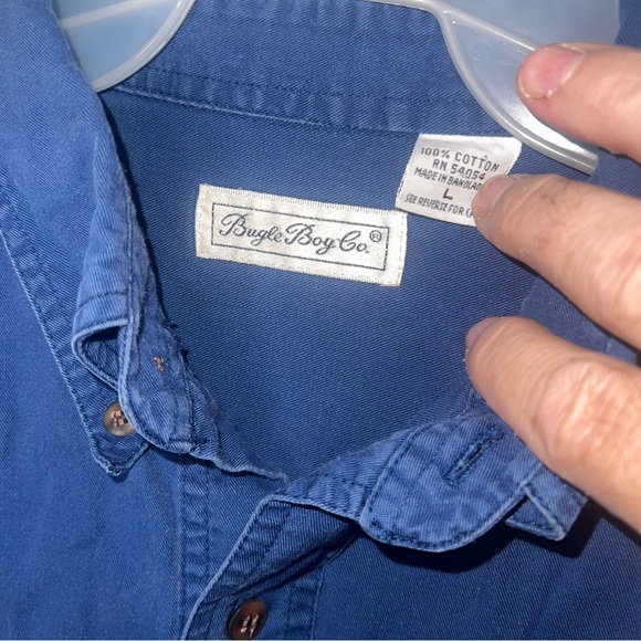 Bugle Boy Button Down Long Sleeve Shirt - Picture 3 of 5